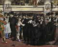 Maskenball an der Oper Realismus Impressionismus Edouard Manet